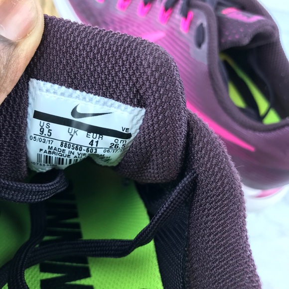 Nike Air Zoom Pegasus 34 Fabric Running Shoe - Picture 7 of 7